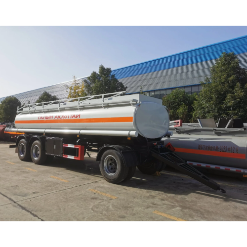 China Fuel Oil /Water Transport Tanker Trailer Drawbar Trailer Manufactory